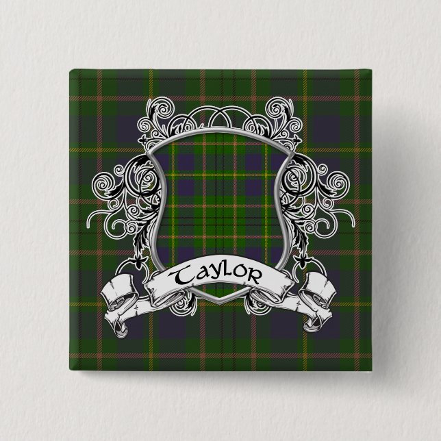 Chapa Cuadrada Taylor Tarten Shield (Anverso)