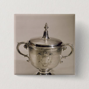 Chapa Cuadrada Taza de la aguja de James II, 1685