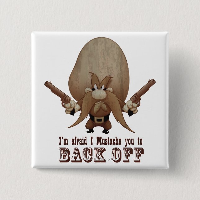 Chapa Cuadrada Te Dolor De Espalda (Anverso)