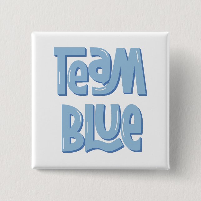 Chapa Cuadrada Team Boy Button (Anverso)