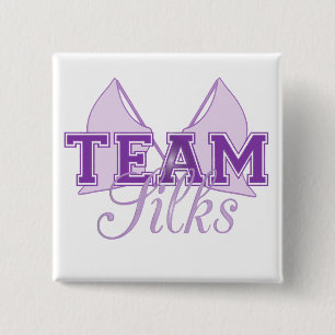 Chapa Cuadrada Team Silks Purple