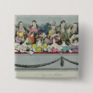 Chapa Cuadrada Teatro del d'un de Loge de la premier