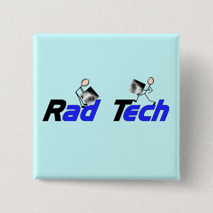 Chapa Cuadrada Técnico "regalos de la radiología de la tecnolog