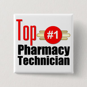 Chapa Cuadrada Técnico superior de la farmacia