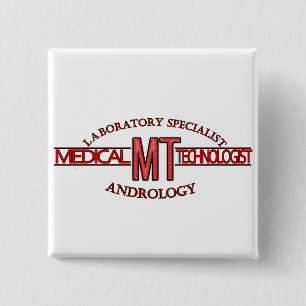 CHAPA CUADRADA TECNOLOGÍA MÉDICA ESPECIALISTA LAB MT ANDROLOGISTA