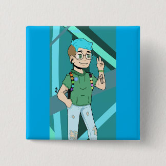 Chapa Cuadrada teen in glasses peace sign