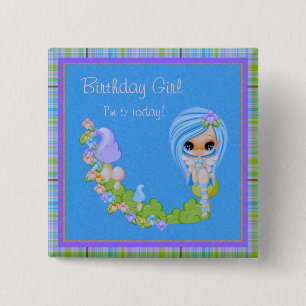 Chapa Cuadrada Teensy Fae Cute Faery