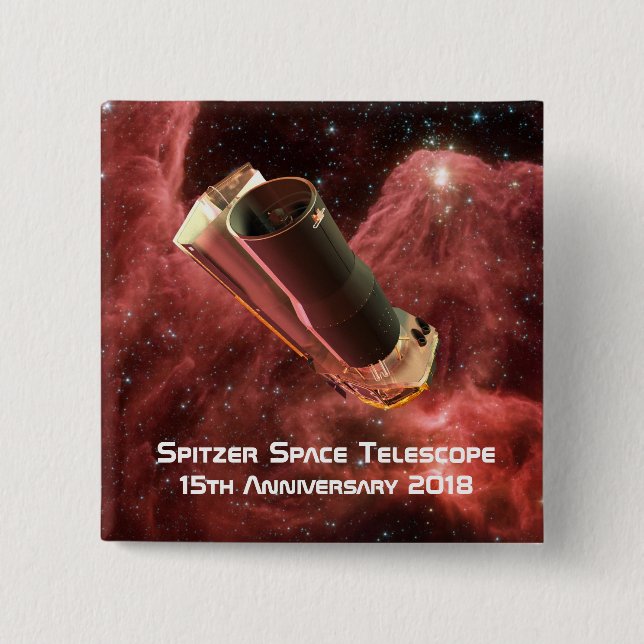 Chapa Cuadrada Telescopio espacial Spitzer (Anverso)