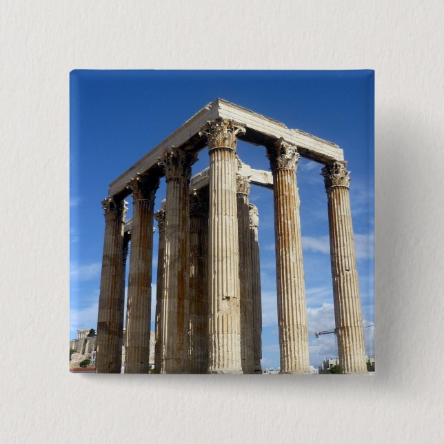 Chapa Cuadrada temple zeus (Anverso)