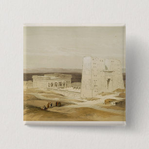 Chapa Cuadrada Templo de Edfu, Apollinopolis antiguo, Egipto