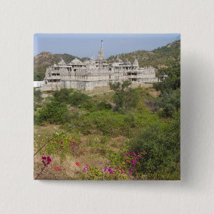 Chapa Cuadrada Templo de Ranakpur Jain, Ranakpur, Rajasthan, Indi