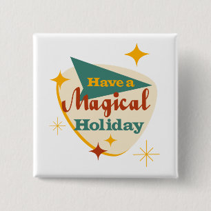Chapa Cuadrada Tener unas vacaciones mágicas