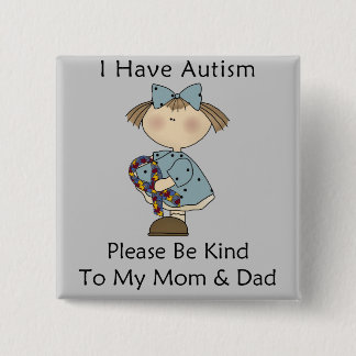 Chapa Cuadrada Tengo autismo
