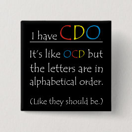 Chapa Cuadrada Tengo CDO.