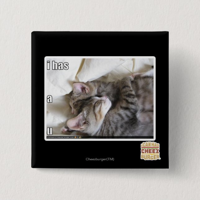 Chapa Cuadrada Tengo una u (Anverso)