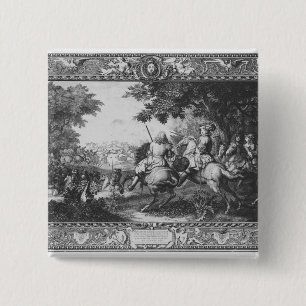 Chapa Cuadrada Tenture 'Histoire du Roi'