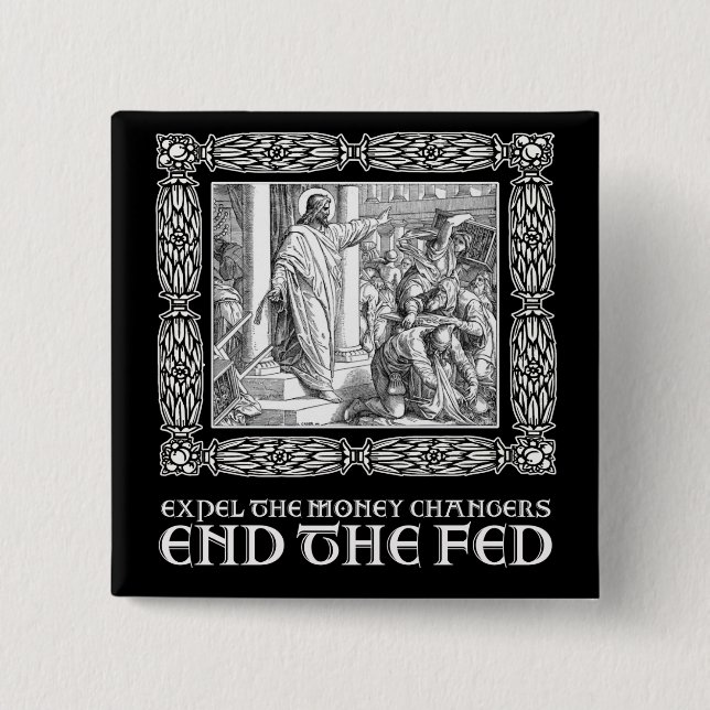 CHAPA CUADRADA ¡TERMINE EL FED! (Anverso)