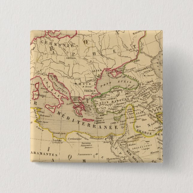 Chapa Cuadrada Terre aux trois fils de Noe (Anverso)