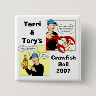 Chapa Cuadrada Terri&Tory, CrawfishBoil2007