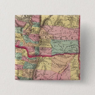 Chapa Cuadrada Territorio de Oregón y Washington