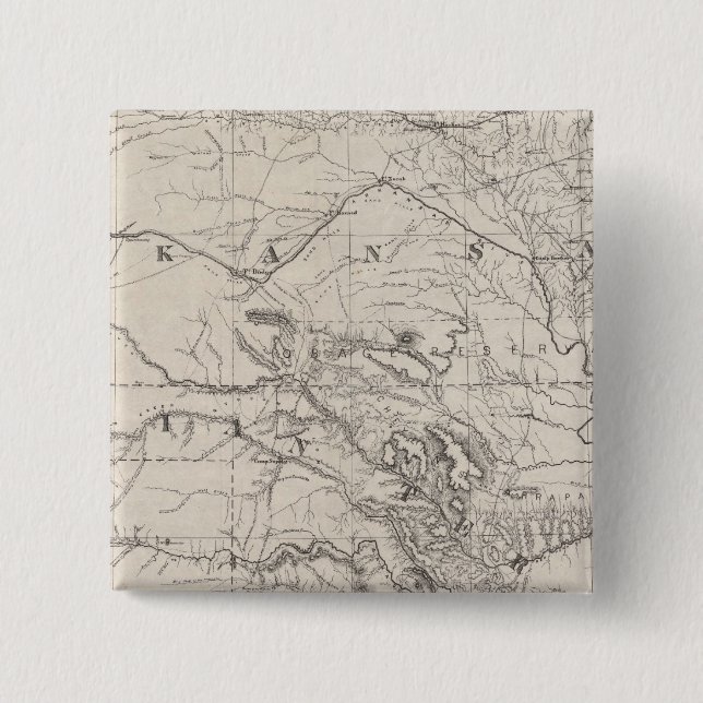 Chapa Cuadrada Territorio Indio (Anverso)