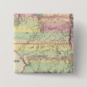 Chapa Cuadrada Territorios de Nuevo México y Utah