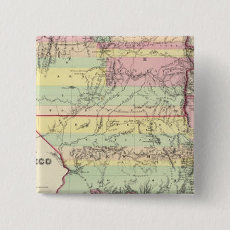 Chapa Cuadrada Territorios de Nuevo México y Utah