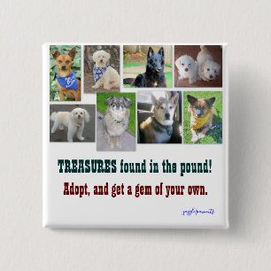 Chapa Cuadrada TESORERÍAS encontradas en la libra