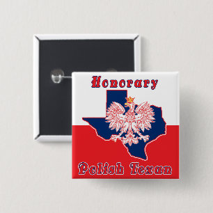 Chapa Cuadrada Texano polaco honorario