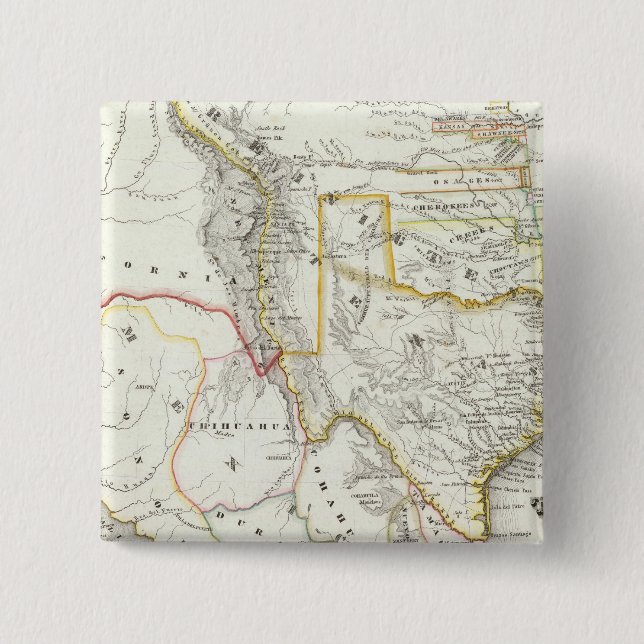 Chapa Cuadrada Texas 3 (Anverso)