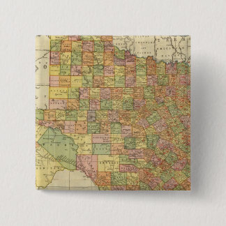 Chapa Cuadrada Texas por Rand McNally