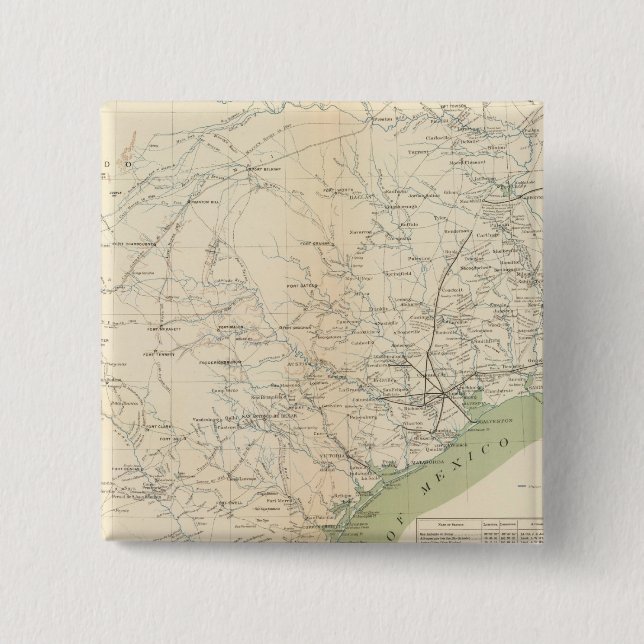 Chapa Cuadrada Texas, pt de NM (Anverso)