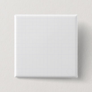 Chapa Cuadrada Textura de cuadrícula blanca minimalista personali