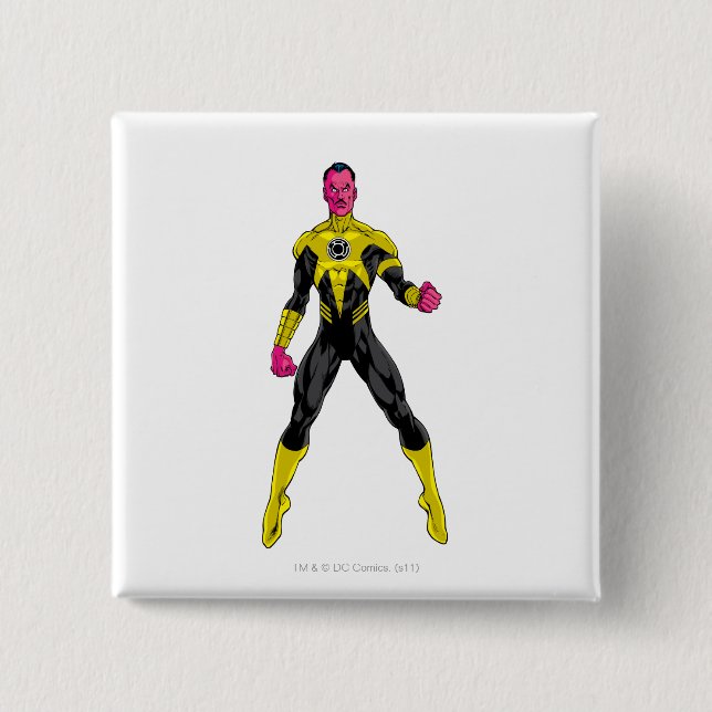 Chapa Cuadrada Thaal Sinestro 4 (Anverso)
