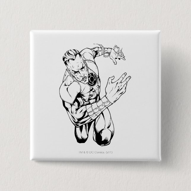 Chapa Cuadrada Thaal Sinestro 9 (Anverso)