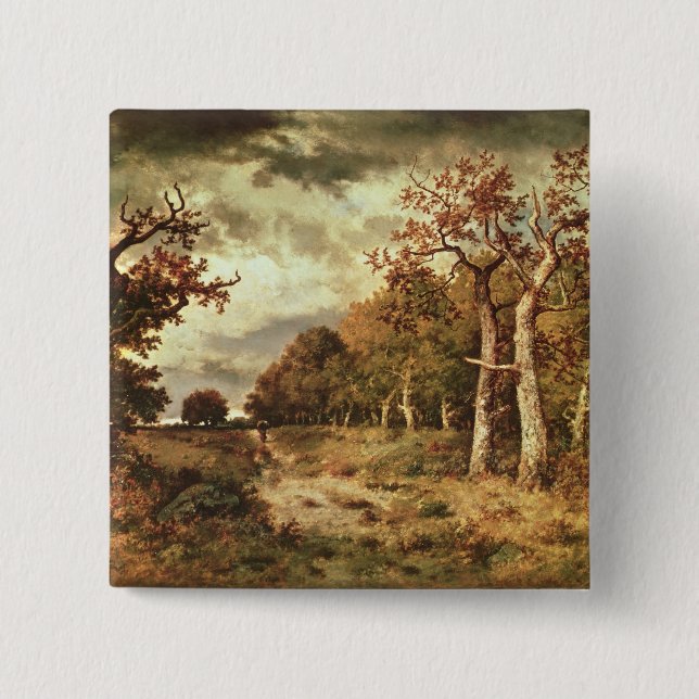Chapa Cuadrada The Edge del bosque, 1871 (Anverso)