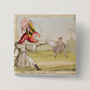 Chapa Cuadrada The Field de Battersea, 1829