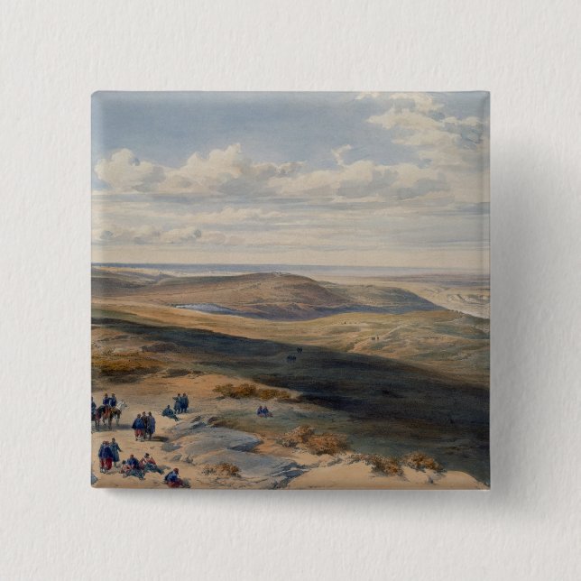 Chapa Cuadrada The Field de Inkerman, placa 'de Seat de la guerra (Anverso)