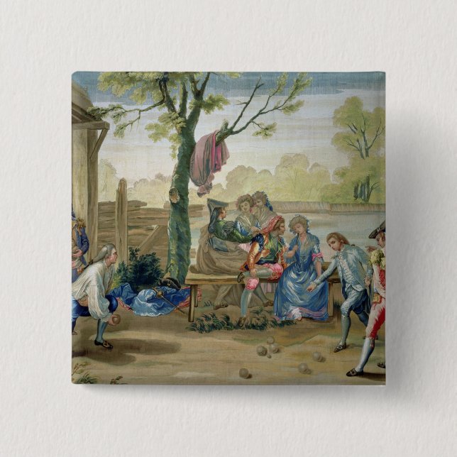 Chapa Cuadrada The Game de cuencos (Anverso)