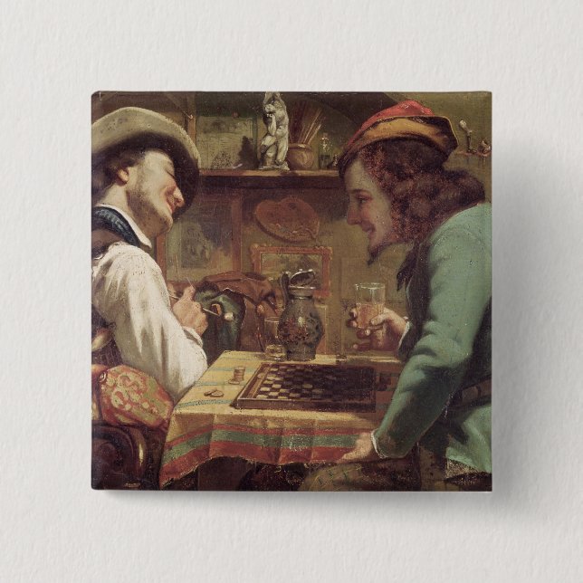 Chapa Cuadrada The Game de los proyectos, 1844 (Anverso)