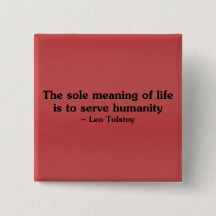 Chapa Cuadrada The meaning of life is to serve humanity