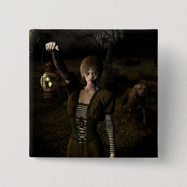 Chapa Cuadrada Thin female carrying lamp (Anverso)