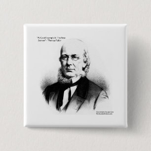 Chapa Cuadrada Thomas Fuller "Best Sermon" Wisdom Quote Gifts