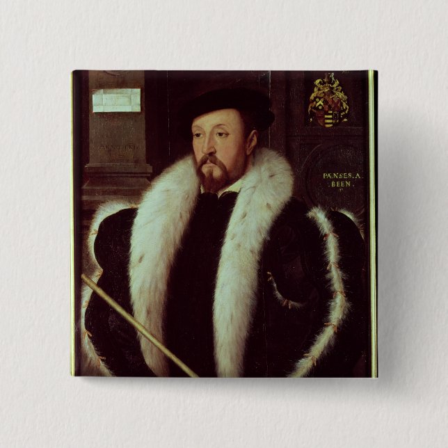 Chapa Cuadrada Thomas Wentworth (Anverso)