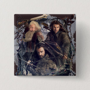Chapa Cuadrada Thorin, Kili, y gráfico de Balin