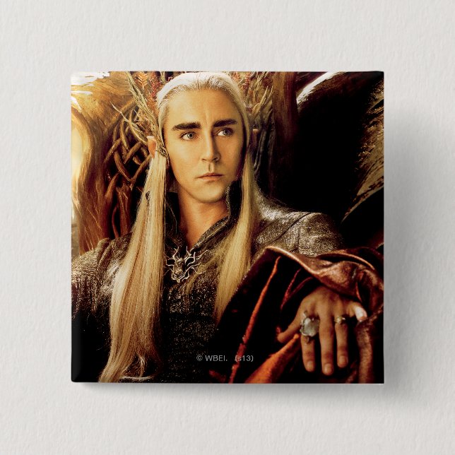 Chapa Cuadrada Thranduil Movie Poster (Anverso)
