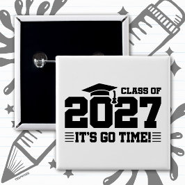 Chapa Cuadrada Tiempo de Graduarse Año de Graduación Clase de 202