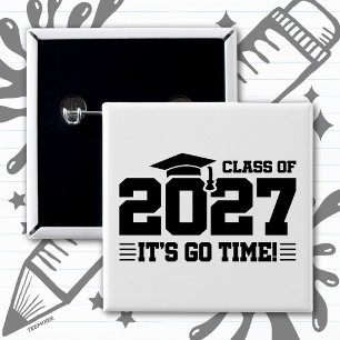 Chapa Cuadrada Tiempo de Graduarse Año de Graduación Clase de 202