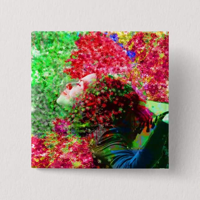 Chapa Cuadrada Tiempo de verano (Anverso)