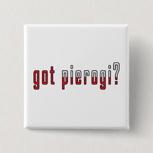 Chapa Cuadrada ¿Tienes pierogi? Bandera